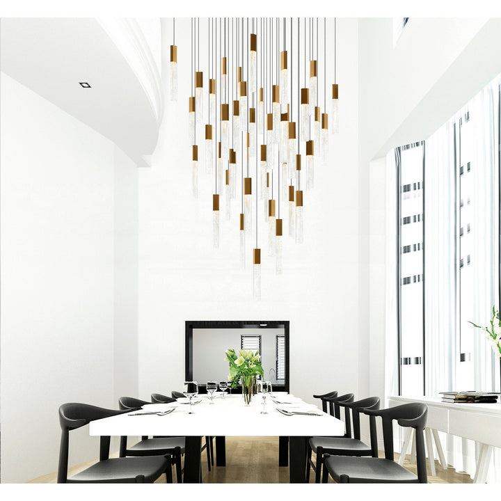 CWI Lighting Canada - 1589P36-41-624 - LED Chandelier - Greta - Brass