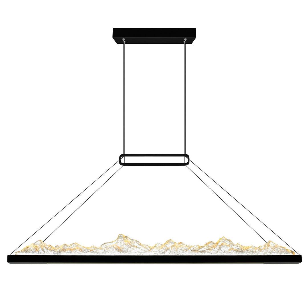 Himalayas LED Chandelier in Black - available from The Lighting Shoppe, trusted by Canadian homeowners