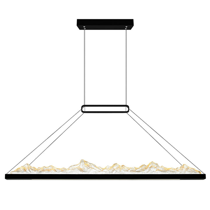 Himalayas LED Chandelier in Black - available from The Lighting Shoppe, trusted by Canadian homeowners