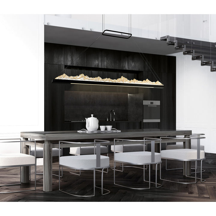 CWI Lighting Canada - 1601P62-101 - LED Chandelier - Himalayas - Black