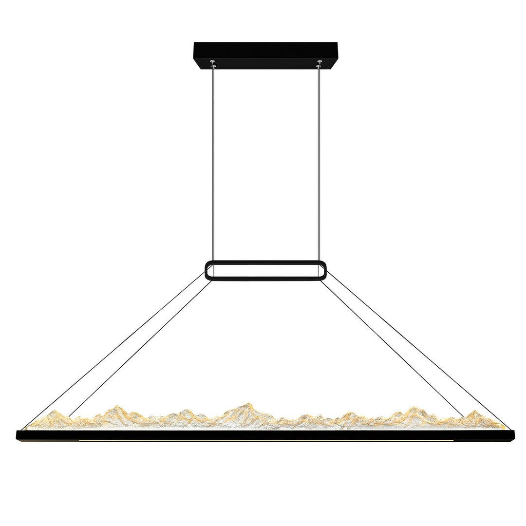 Himalayas LED Chandelier in Black - available from The Lighting Shoppe, trusted by Canadian homeowners