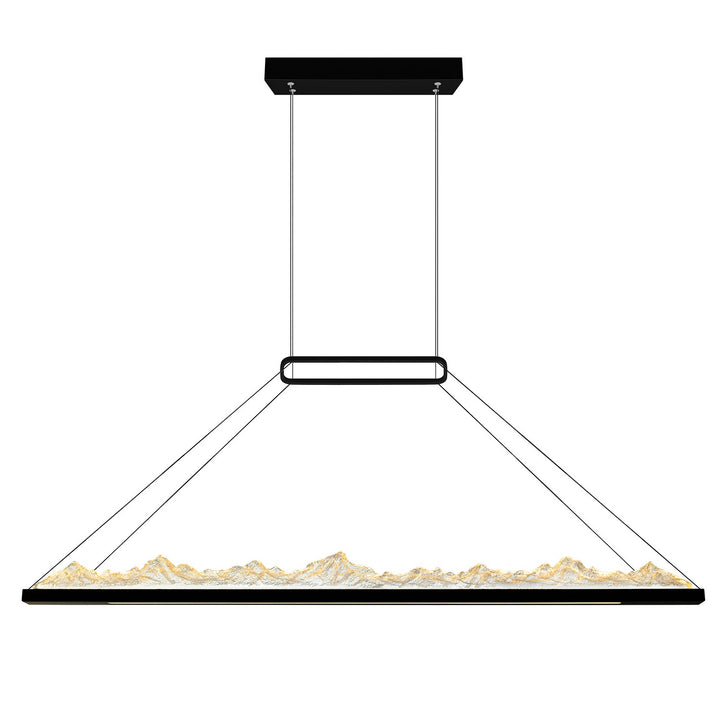 Himalayas LED Chandelier in Black - available from The Lighting Shoppe, trusted by Canadian homeowners