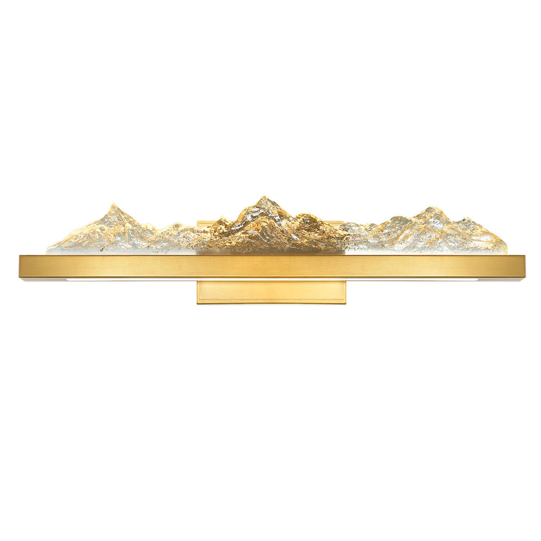 Himalayas LED Vanity in Brass - available from The Lighting Shoppe, trusted by Canadian homeowners