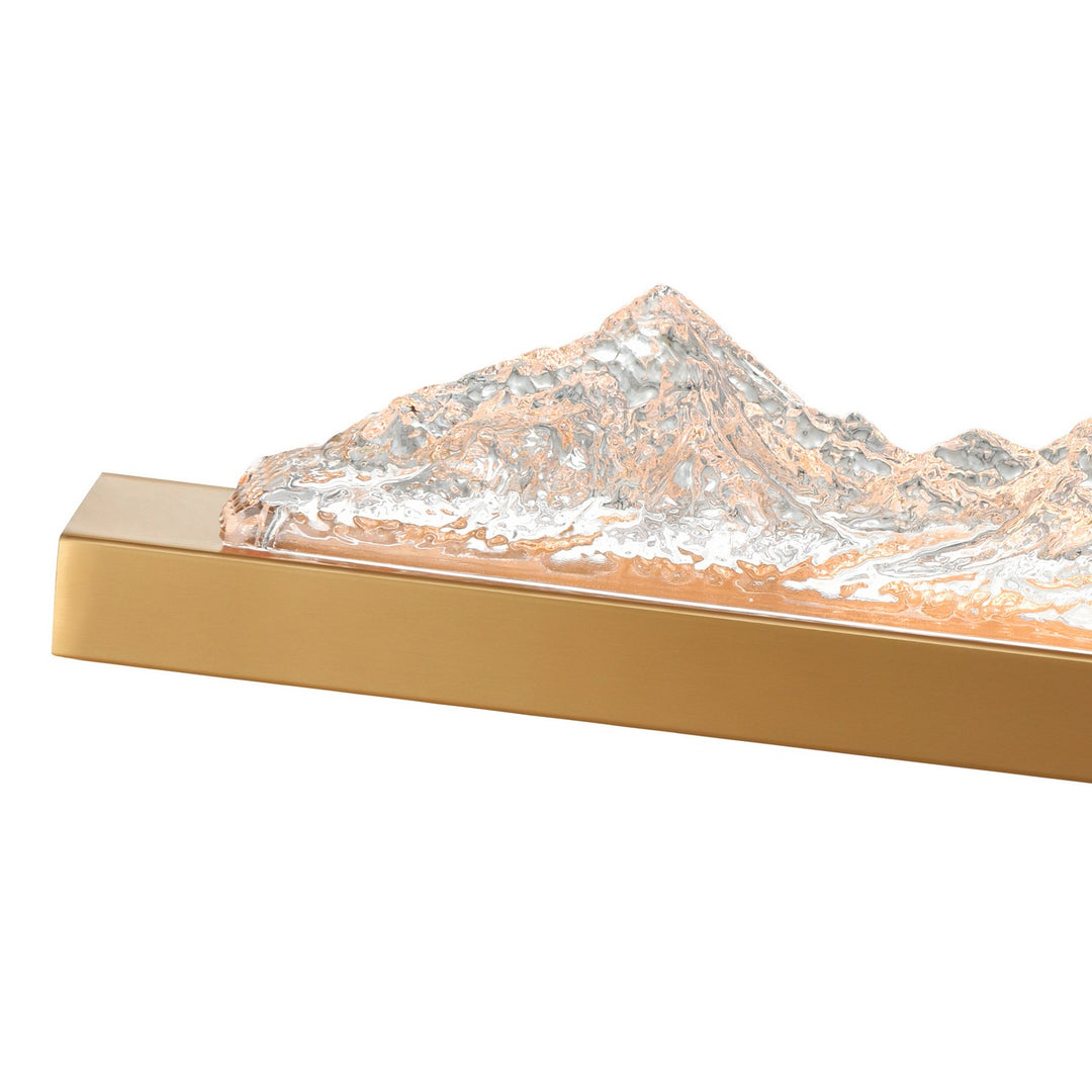 CWI Lighting Canada - 1601W36-624 - LED Vanity - Himalayas - Brass