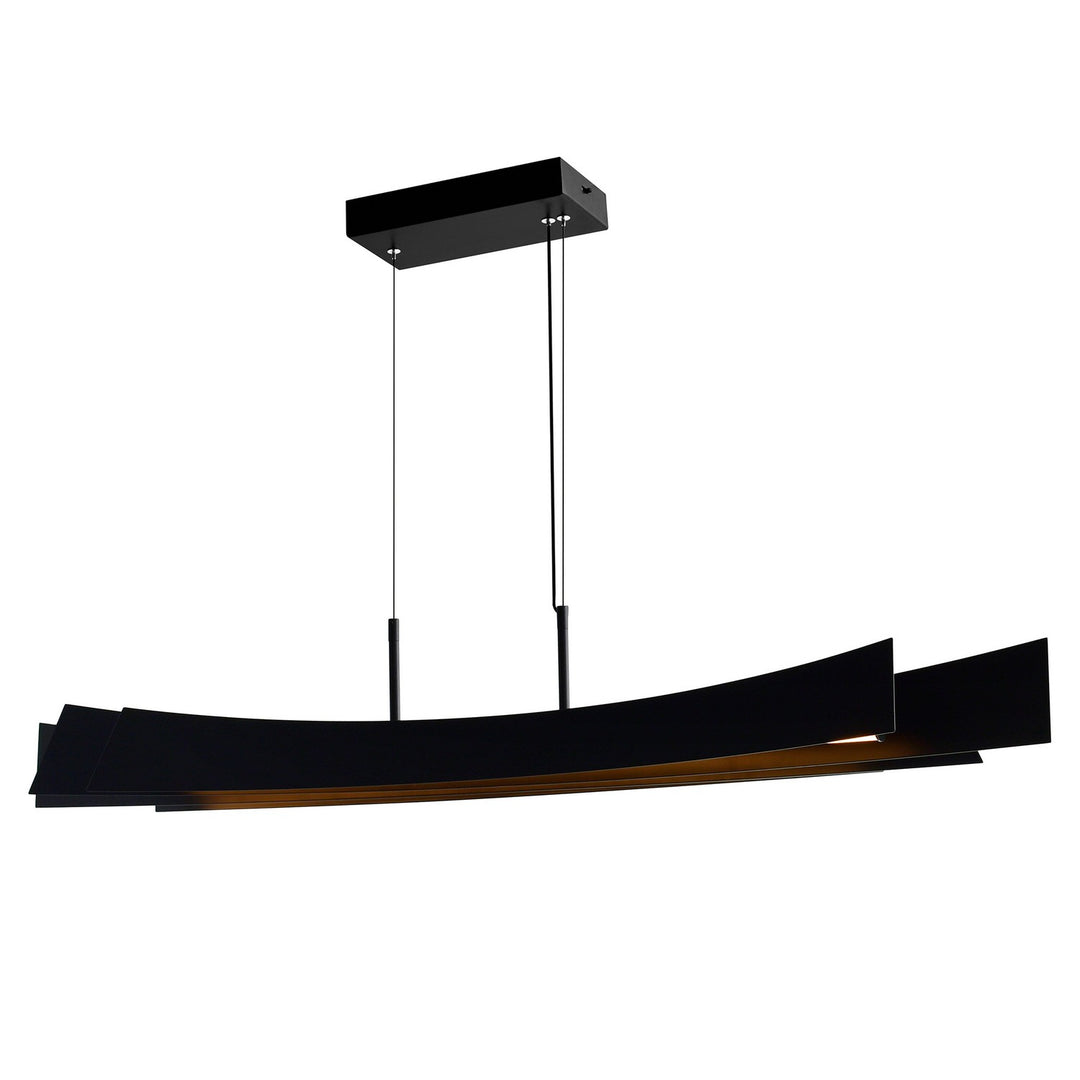 Candora LED Chandelier in Black - available from The Lighting Shoppe, trusted by Canadian homeowners