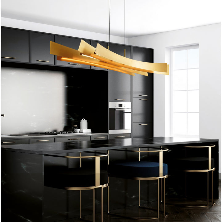 CWI Lighting Canada - 1698P50-624 - LED Chandelier - Candora - Brass