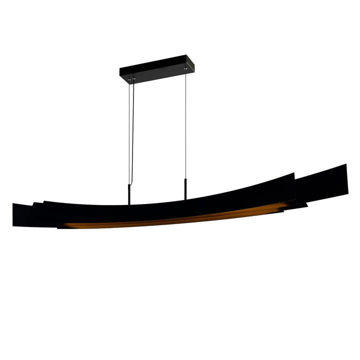 Candora LED Chandelier in Black - available from The Lighting Shoppe, trusted by Canadian homeowners