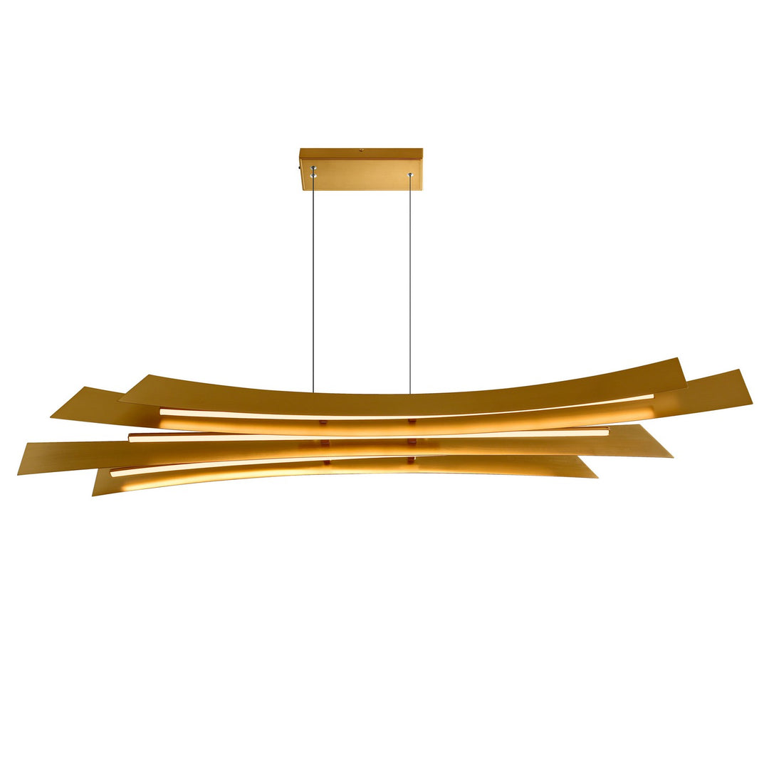 CWI Lighting Canada - 1698P72-624 - LED Chandelier - Candora - Brass