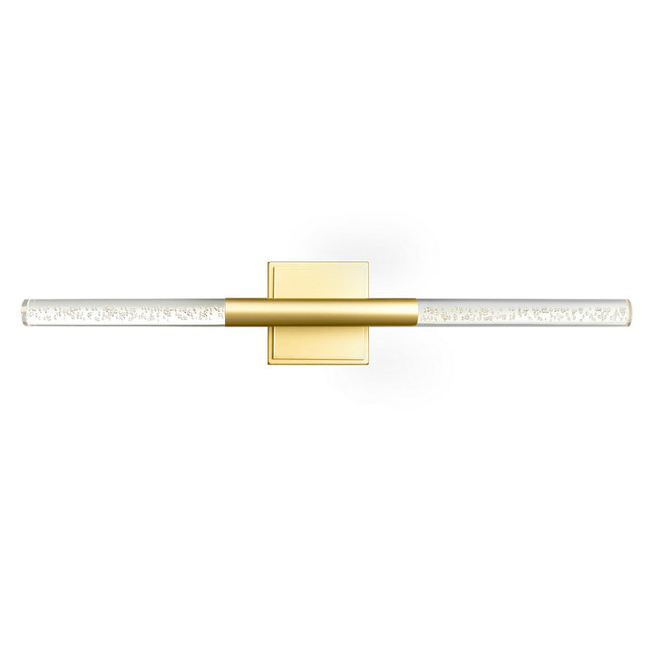 Dragonswatch LED Vanity in Satin Gold - available from The Lighting Shoppe, trusted by Canadian homeowners