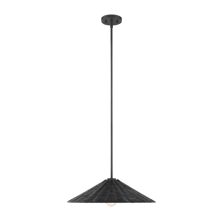 Meridian - M7041MBK - One Light Pendant - Matte Black