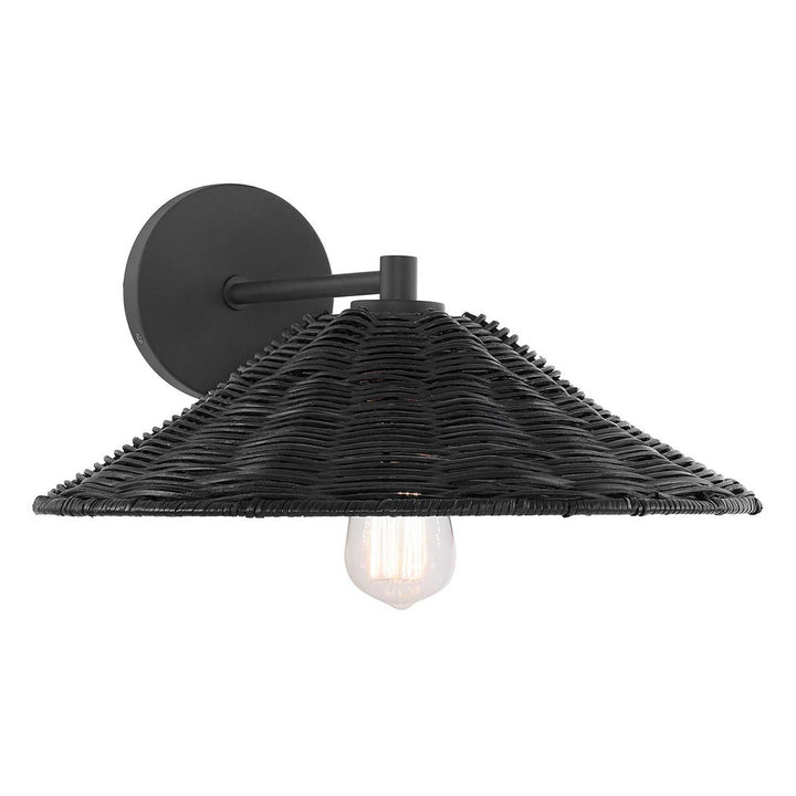 Meridian - M90106MBK - One Light Wall Sconce - Matte Black