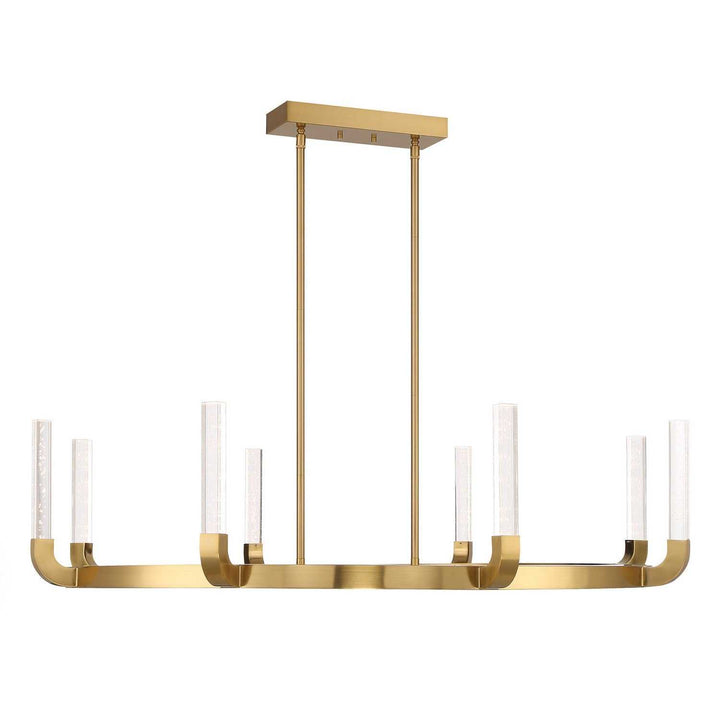 Del Mar LED Chandelier in Warm Brass Savoy House