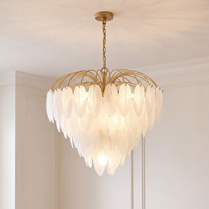 Savoy House - 1-3504-9-322 - Nine Light Chandelier - Boa - Warm Brass