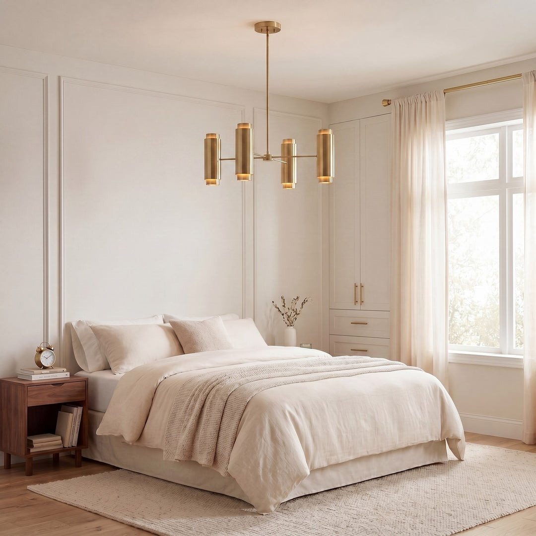 Savoy House - 1-4180-8-127 - Eight Light Chandelier - Lio - Noble Brass