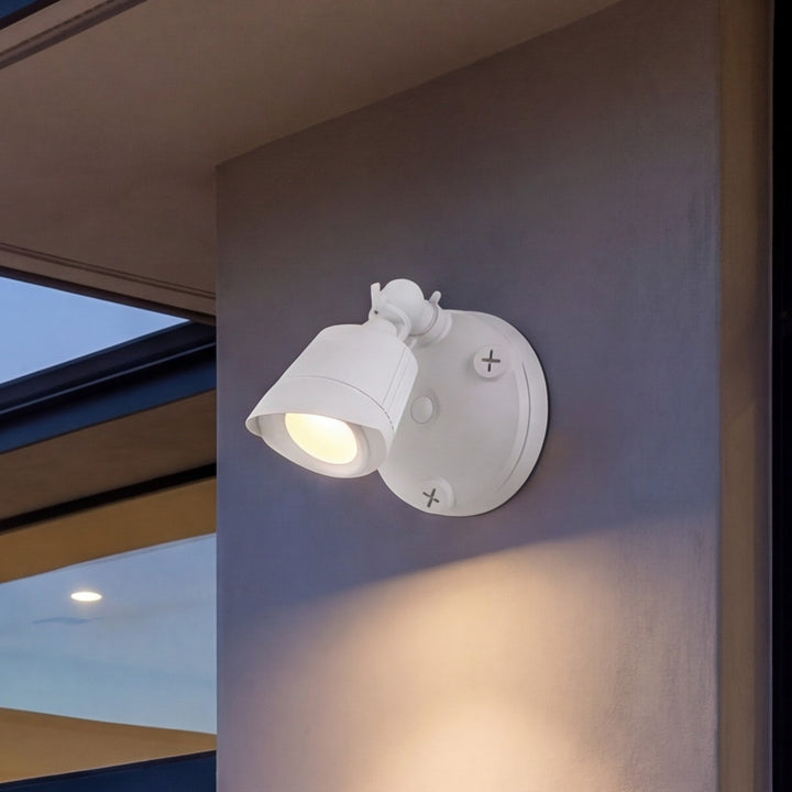 Savoy House - 4-FLOOD-A1-3000K-WH - LED Single Flood Light - White