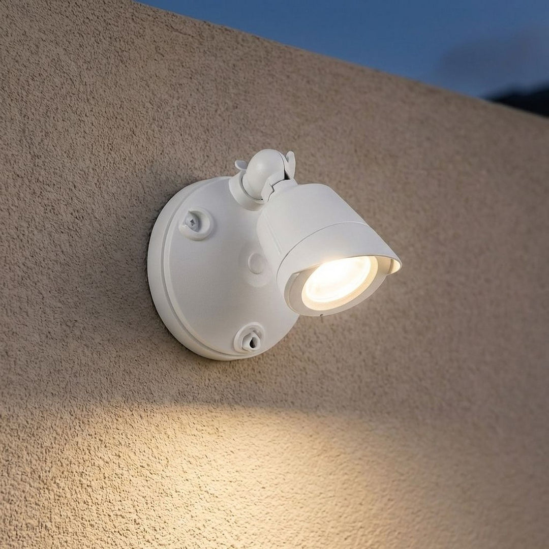 Savoy House - 4-FLOOD-A1-3000K-WH - LED Single Flood Light - White