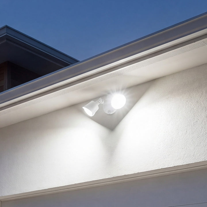 Savoy House - 4-FLOOD-A2-3000K-WH - LED Double Flood Light - White