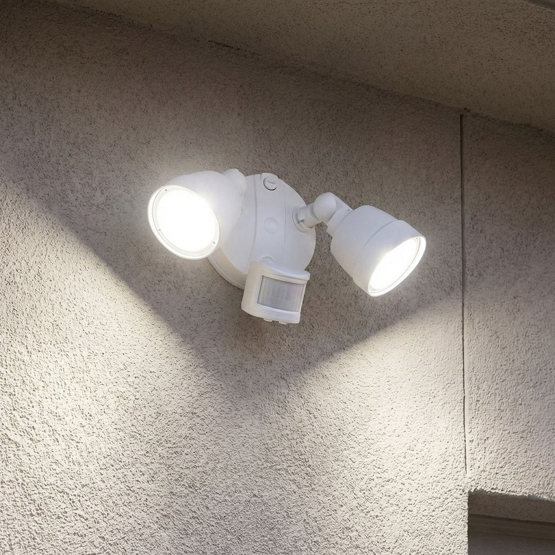 Savoy House - 4-FLOOD-A2-3000K-WH - LED Double Flood Light - White