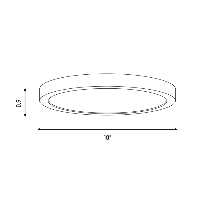 Savoy House - 6-3333-10-BK - LED Flush Mount - Black