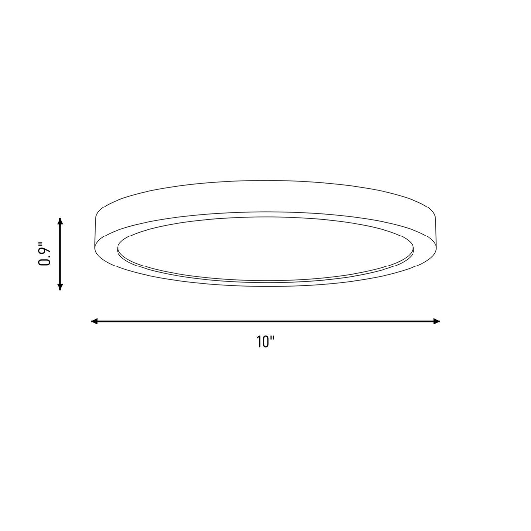 Savoy House - 6-3333-10-WH - LED Flush Mount - White