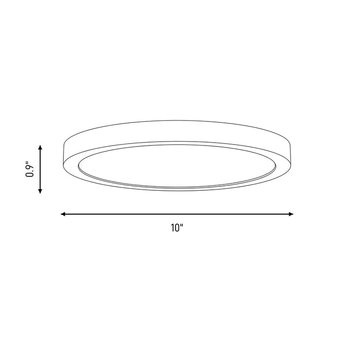 Savoy House - 6-3333-10-WH - LED Flush Mount - White