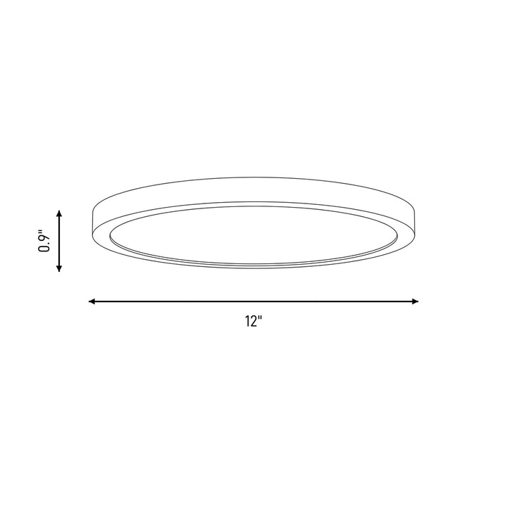 Savoy House - 6-3333-12-WH - LED Flush Mount - White