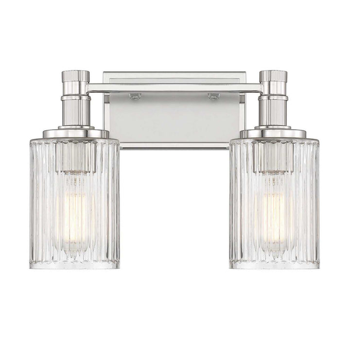Savoy House - 8-1102-2-146 - Two Light Bathroom Vanity - Concord - Silver/Polished Nickel