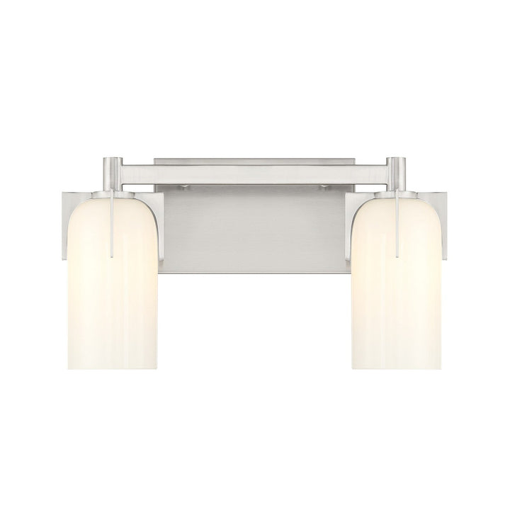 Savoy House - 8-4128-2-SN - Two Light Bathroom Vanity - Caldwell - Satin Nickel