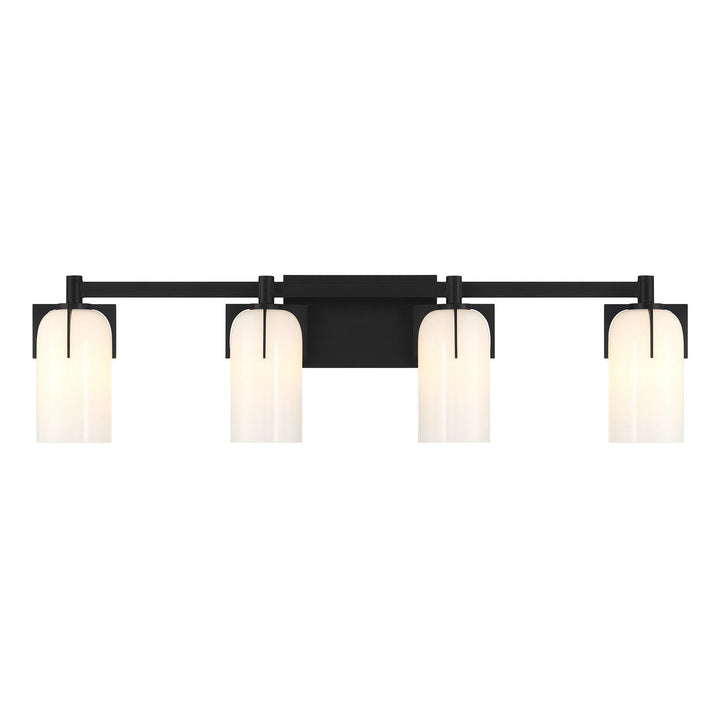 Savoy House - 8-4128-4-BK - Four Light Bathroom Vanity - Caldwell - Matte Black
