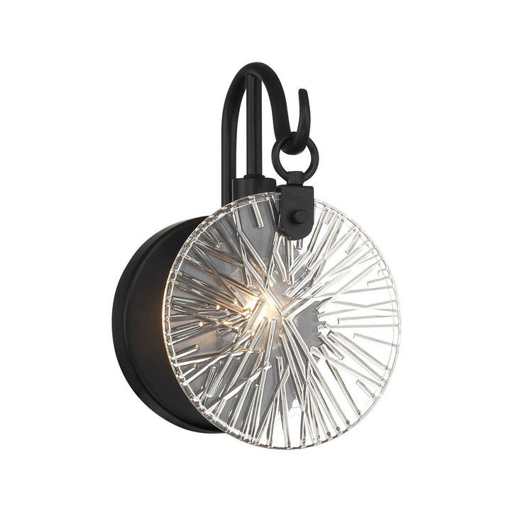 Addison One Light Bathroom Vanity in Matte Black Savoy House