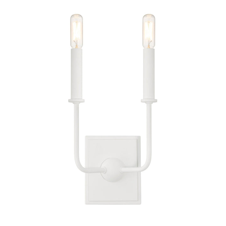 Avondale Two Light Wall Sconce in Bisque White Savoy House