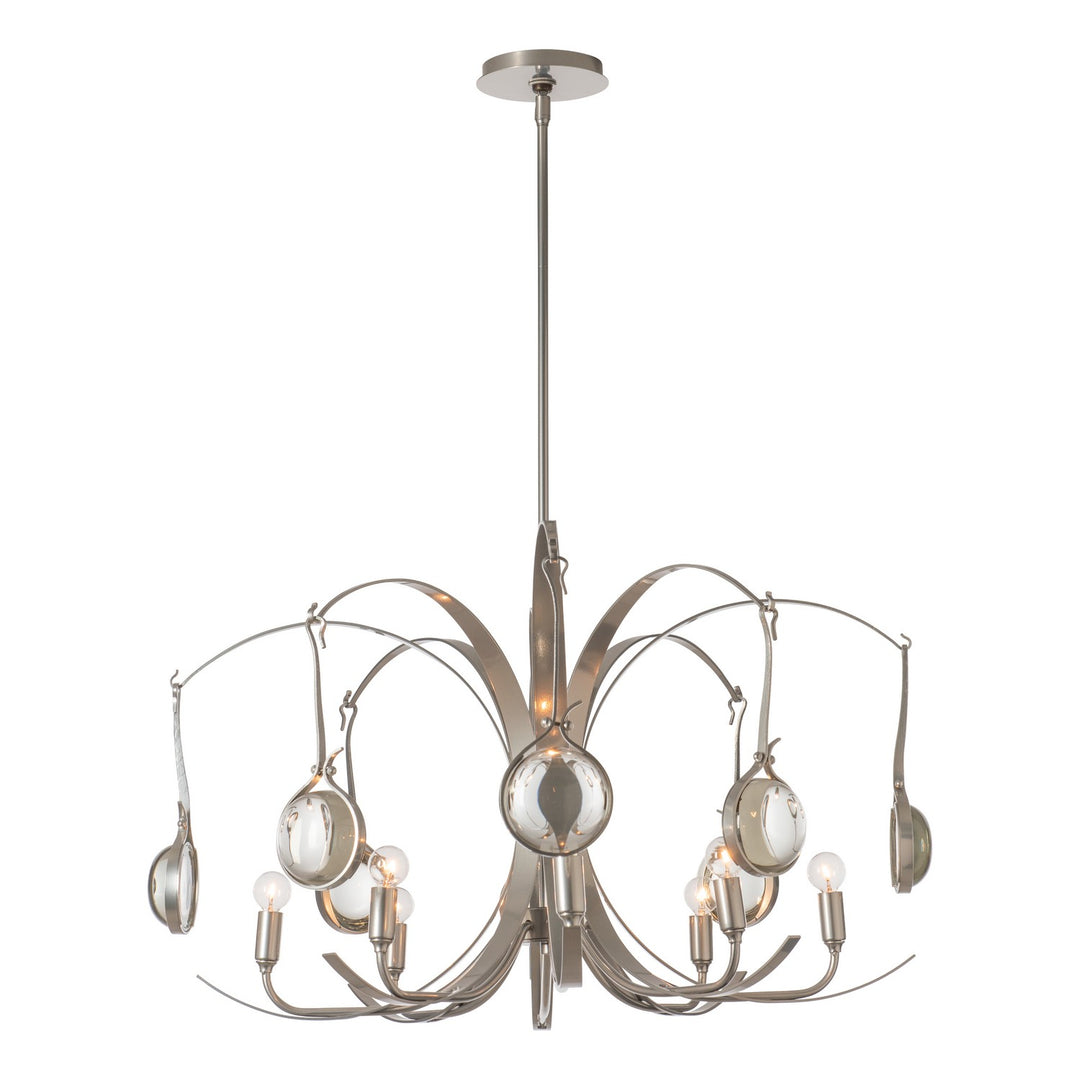 Hubbardton Forge Canada - 131085-SKT-MULT-85-85-ZM0786 - Eight Light Pendant - Optic - Sterling