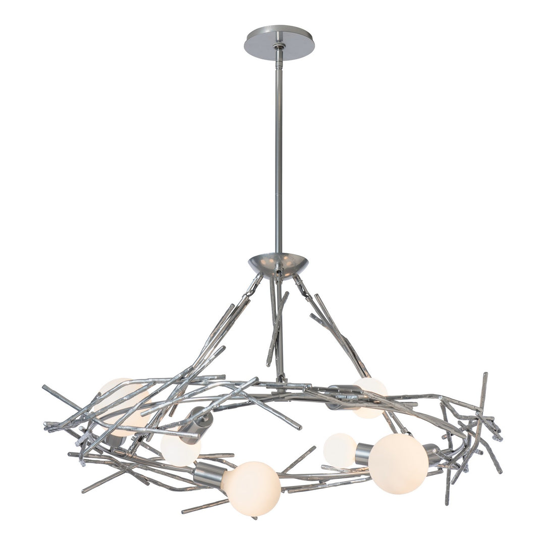 Hubbardton Forge Canada - 131088-SKT-MULT-85 - Six Light Pendant - Brindille - Sterling