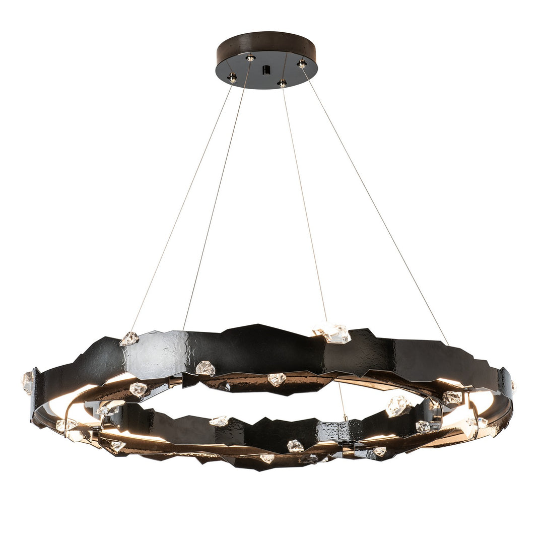 Hubbardton Forge Canada - 139861-LED-STND-89-CR - LED Pendant - Trove - Ink