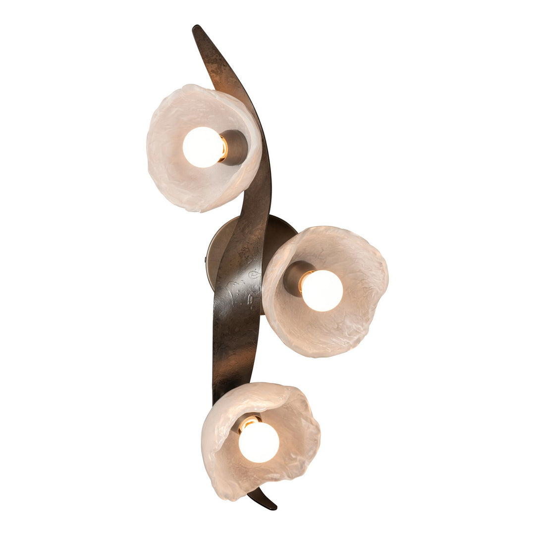 Hubbardton Forge Canada - 201060-SKT-07-FD0791 - LED Wall Sconce/Semi-Flush - Mika - Dark Smoke