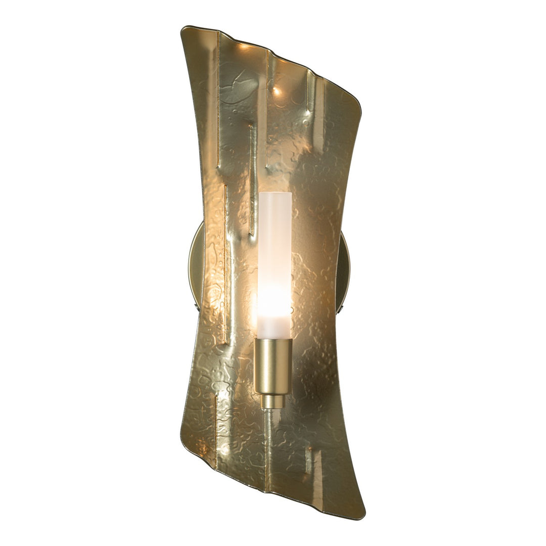 Hubbardton Forge Canada - 201062-SKT-86-FD0462 - LED Wall Sconce - Crest - Modern Brass