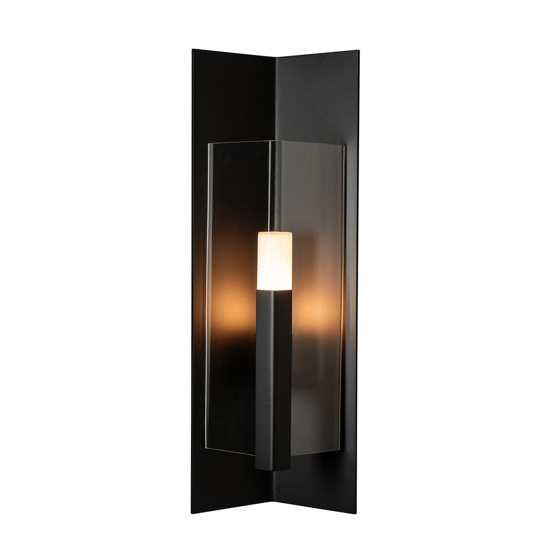 Hubbardton Forge Canada - 302046-SKT-80-ZM0793 - One Light Outdoor Wall Sconce - Summit - Coastal Black