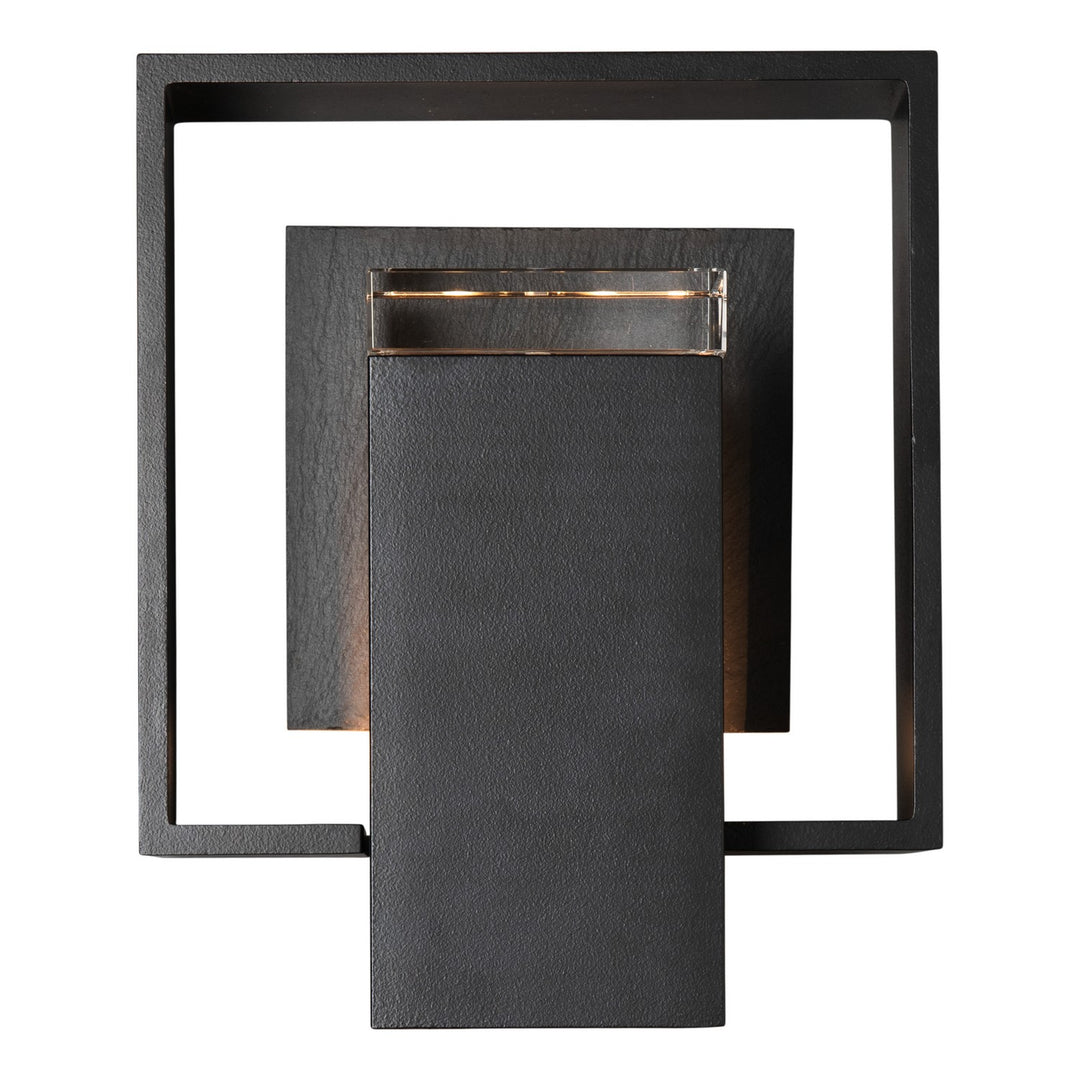 Hubbardton Forge Canada - 302600-SKT-80-SL-ZM0546 - One Light Outdoor Wall Sconce - Shadow Box - Coastal Black
