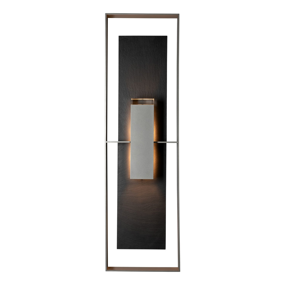 Hubbardton Forge Canada - 302609-SKT-78-SL-ZM0736 - Two Light Outdoor Wall Sconce - Shadow Box - Coastal Burnished Steel