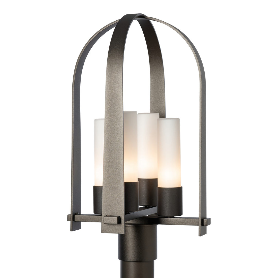 Hubbardton Forge Canada - 342030-SKT-14-GG0392 - Four Light Outdoor Post Mount - Triomphe - Oil Rubbed Bronze