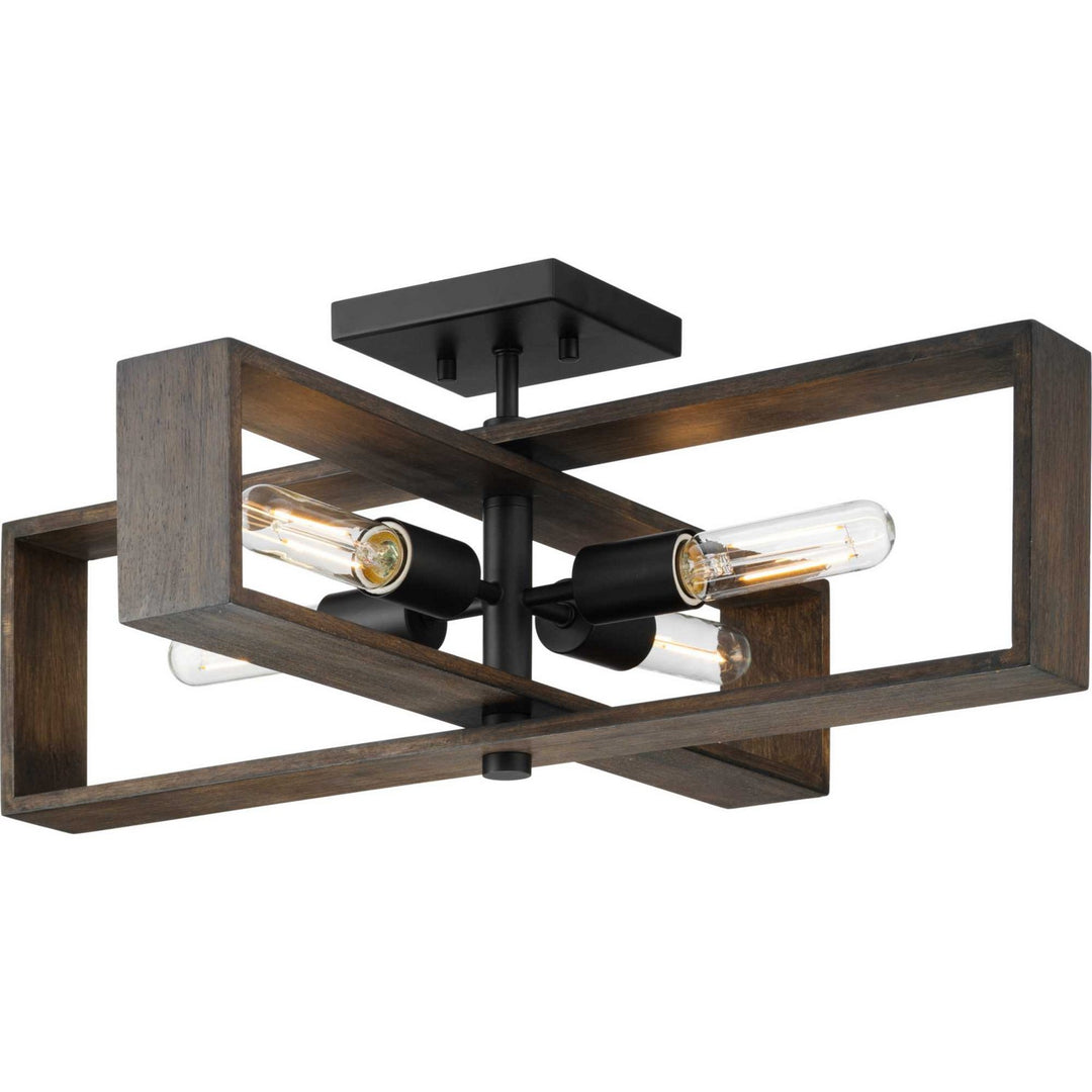 Progress Canada - P350269-31M - Four Light Flush Mount - Boundary - Matte Black