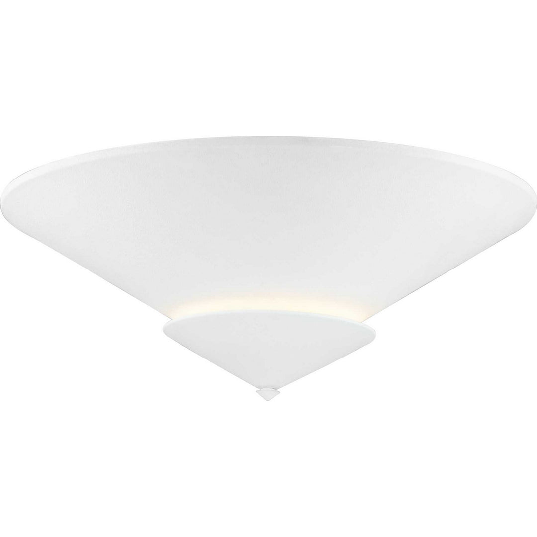Progress Canada - P350270-197 - Four Light Flush Mount - Pinellas - White Plaster