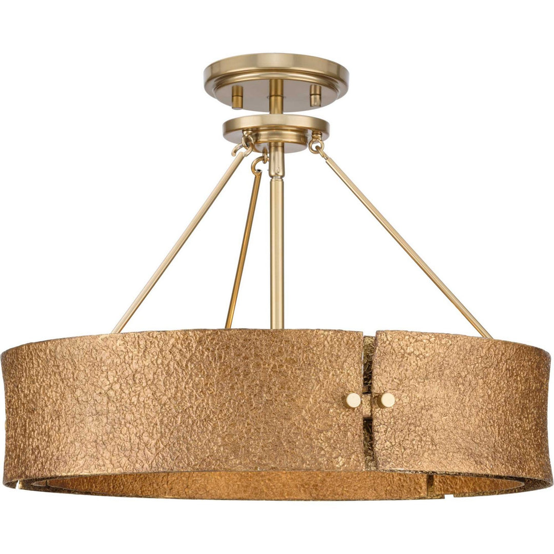 Lusail Four Light Pendant in Soft Gold - available from The Lighting Shoppe, trusted by Canadian homeowners