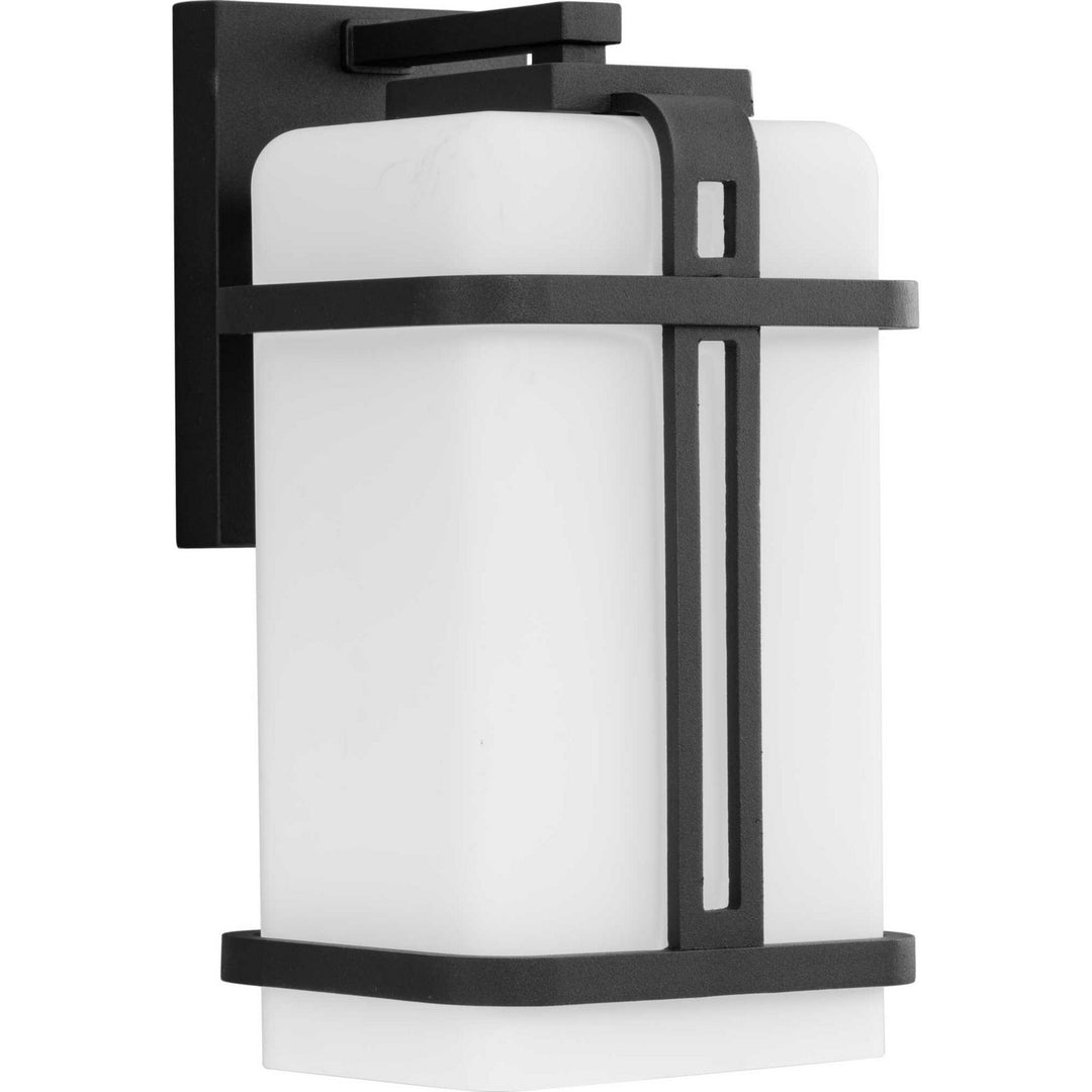 Ellery One Light Outdoor Wall Lantern in Black - available from The Lighting Shoppe, trusted by Canadian homeowners