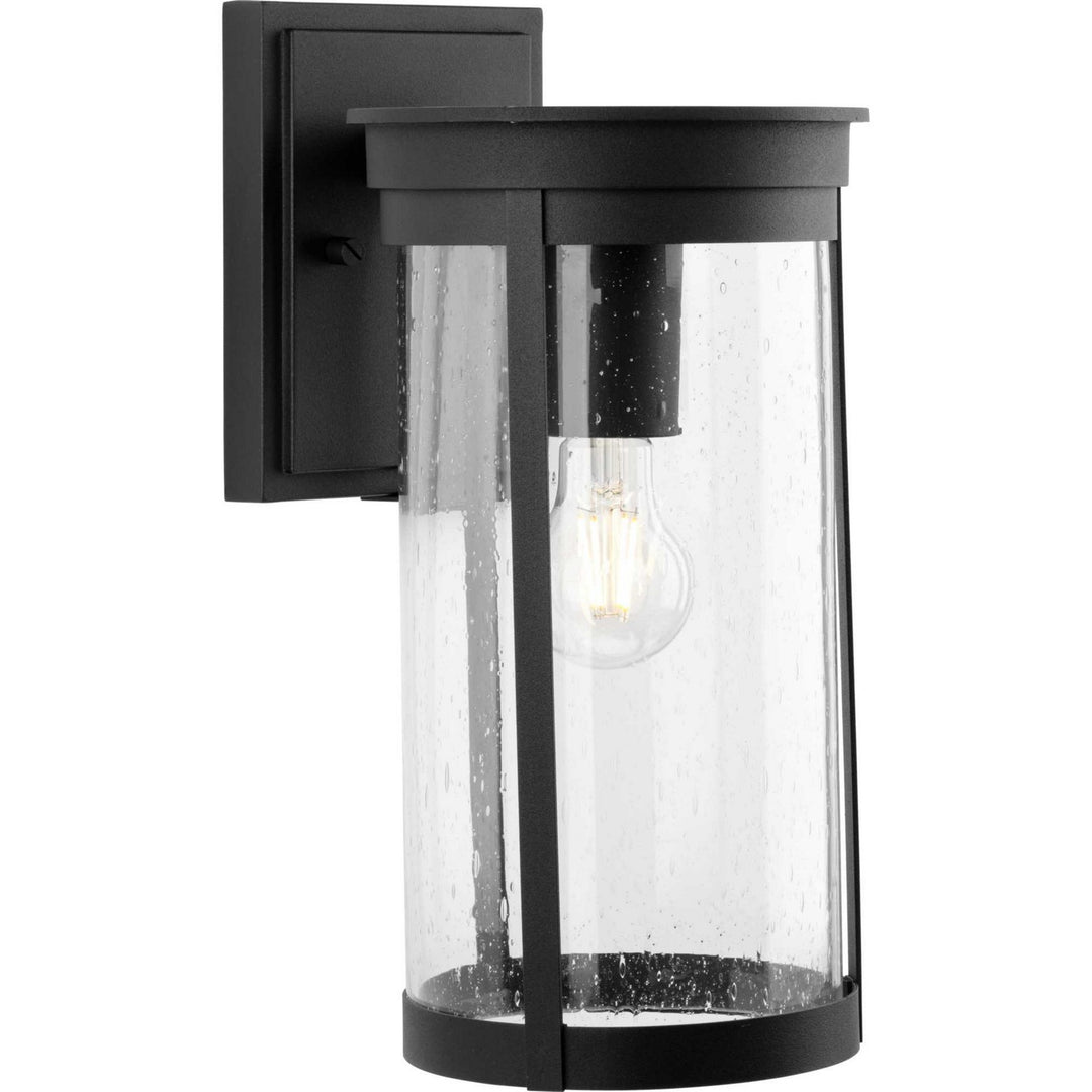 Belden One Light Outdoor Wall Lantern in Black - available from The Lighting Shoppe, trusted by Canadian homeowners