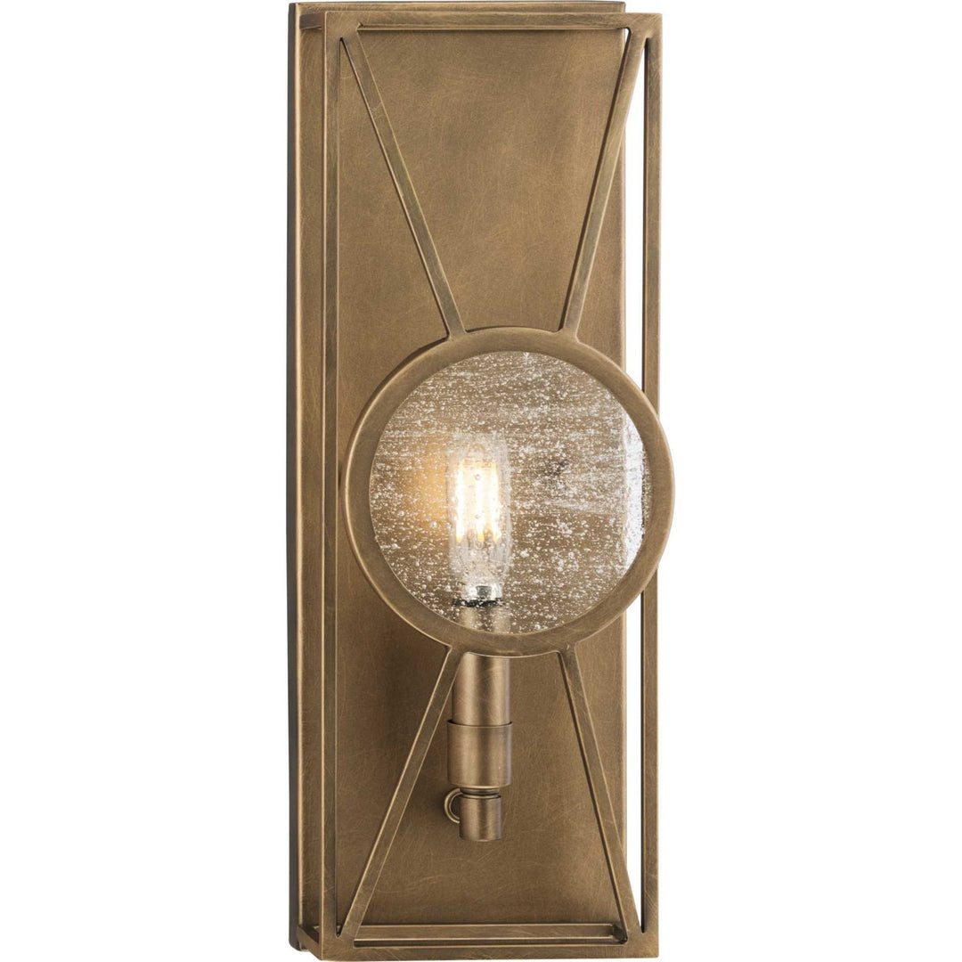 Cumberland One Light Wall Sconce in Aged Bronze - available from The Lighting Shoppe, trusted by Canadian homeowners