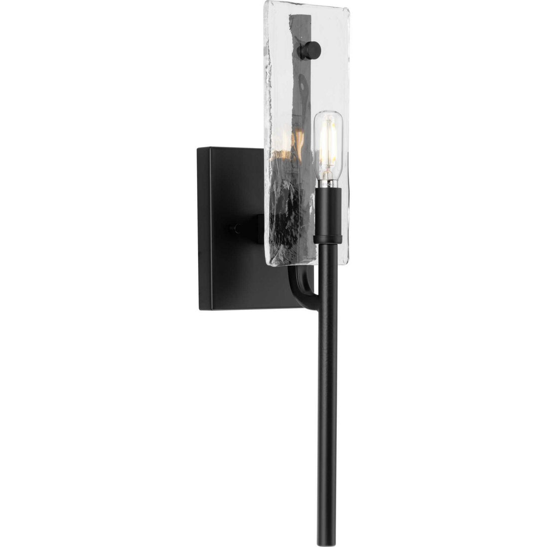Rivera One Light Wall Bracket in Matte Black - available from The Lighting Shoppe, trusted by Canadian homeowners