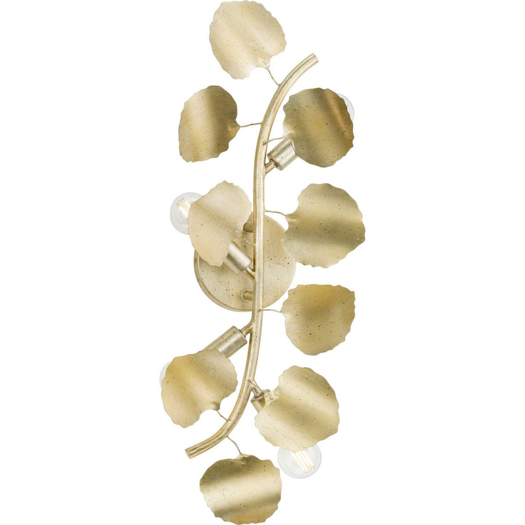 Laurel Four Light Wall Bracket in Gilded Silver - available from The Lighting Shoppe, trusted by Canadian homeowners