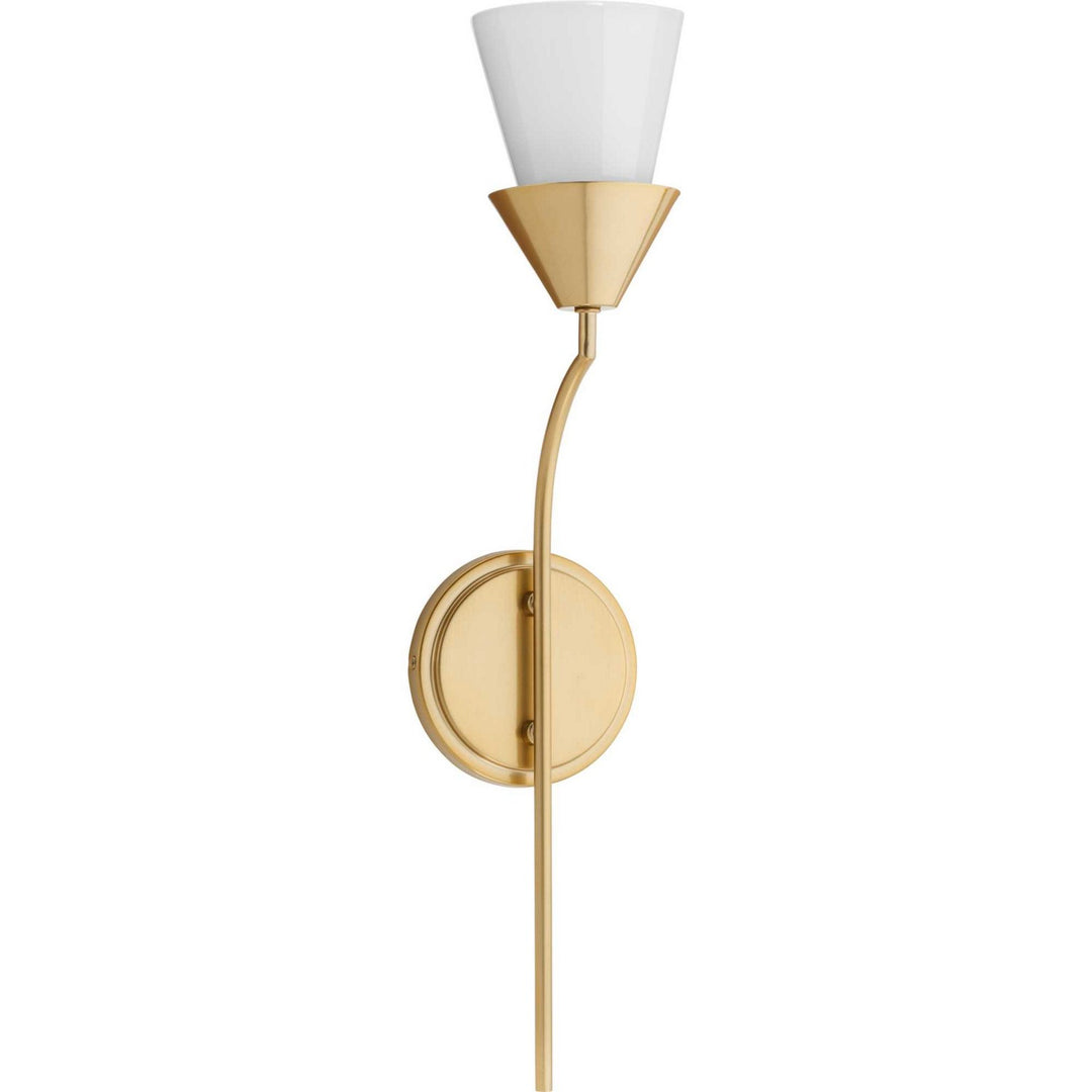 Pinellas One Light Wall Bracket in Soft Gold - available from The Lighting Shoppe, trusted by Canadian homeowners