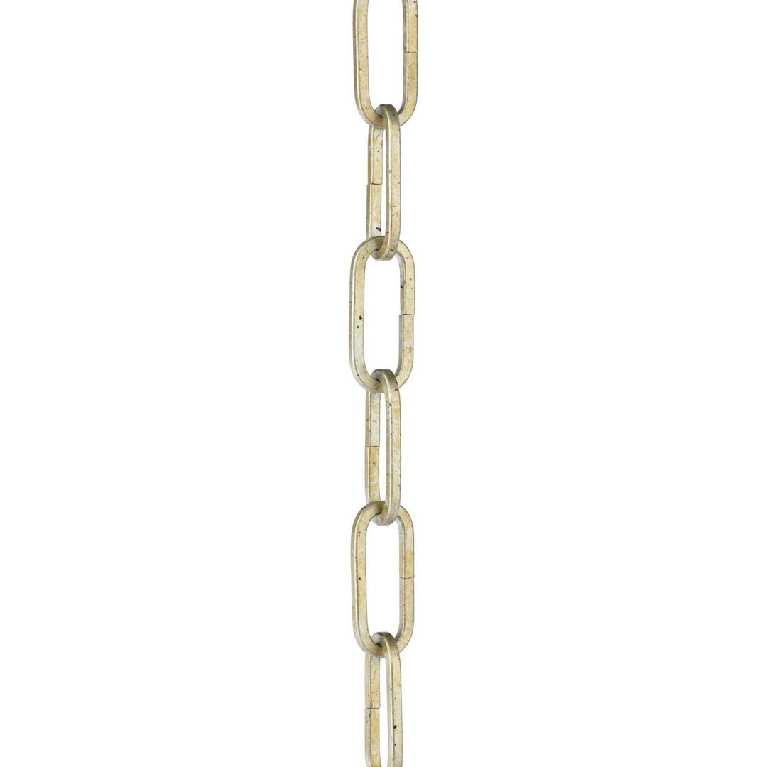 Square Profile Chain Chain in Gilded Silver - available from The Lighting Shoppe, trusted by Canadian homeowners